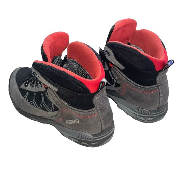 Asolo Falcon Evo Men\'s 12 Hiking Boots Gortex Vibram Megagrip Sole Grey/Black main image 7